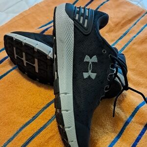Under Armour Black and Gray Sneakers